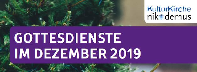 Gottesdienste im Dezember 2019 Tannenzweige