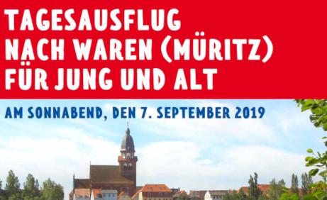 Tagesausflug nach Waren an der Müritz Tagesausflug nach Waren an der Müritz